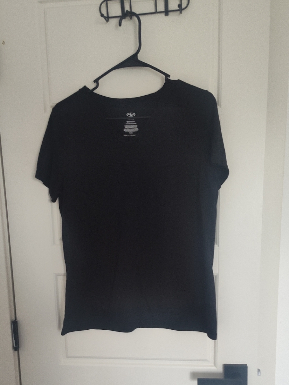 Athletic Works Black Short Sleeve Crew Tee